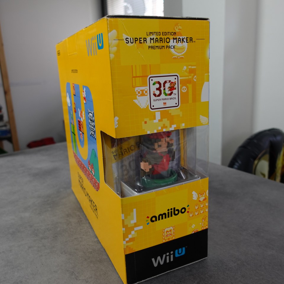Super Mario Maker Limited Edition WiiU Nuovo Nintendo