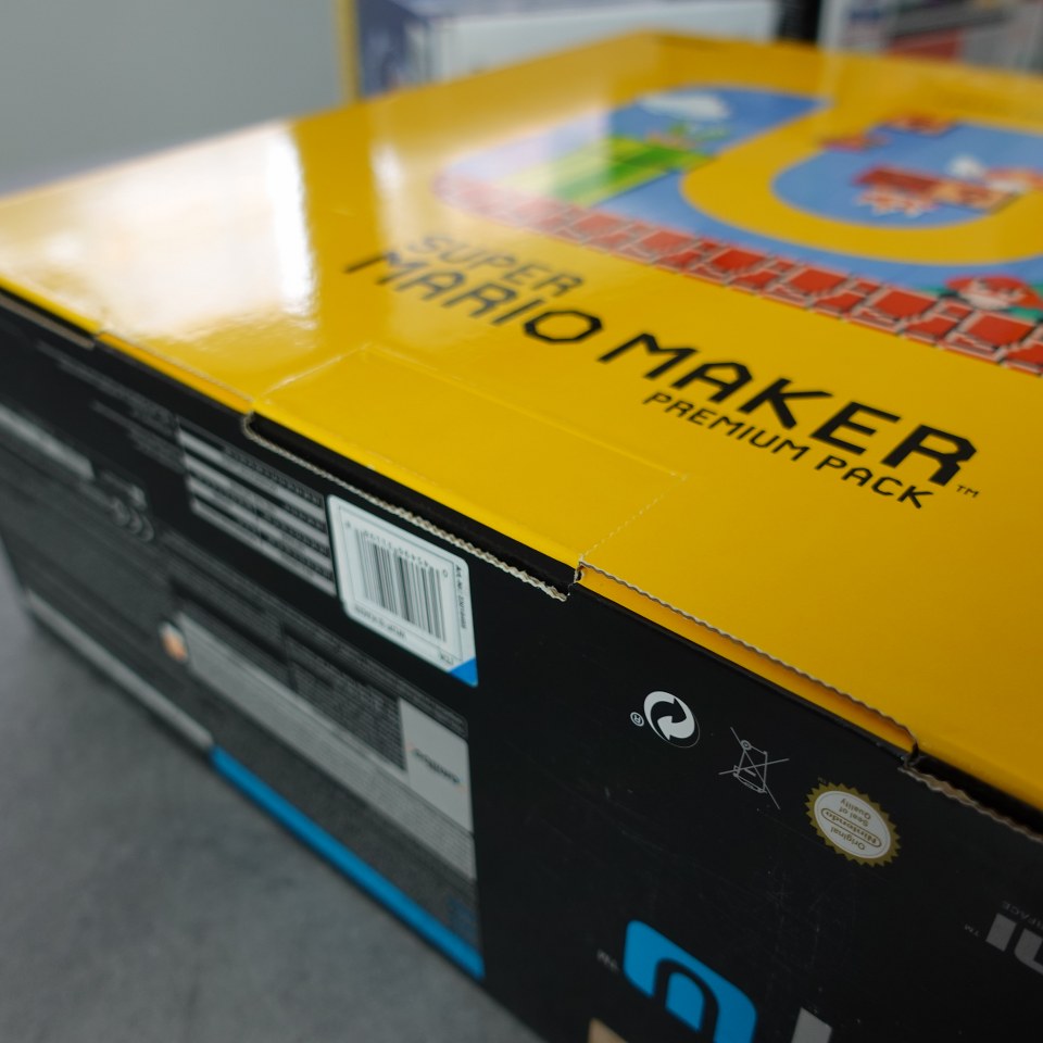 Super Mario Maker Limited Edition WiiU Nuovo Nintendo