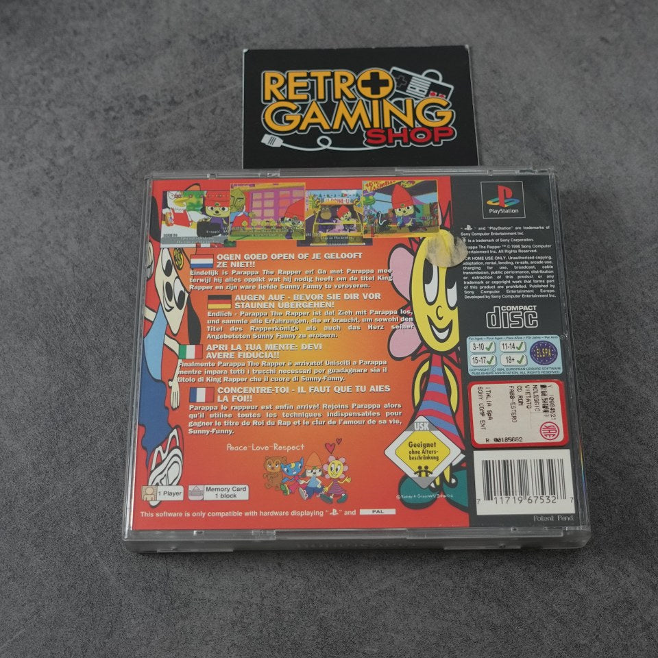 Vendita Parappa The Rapper The Hip Hop Hero - Retrogaming Shop