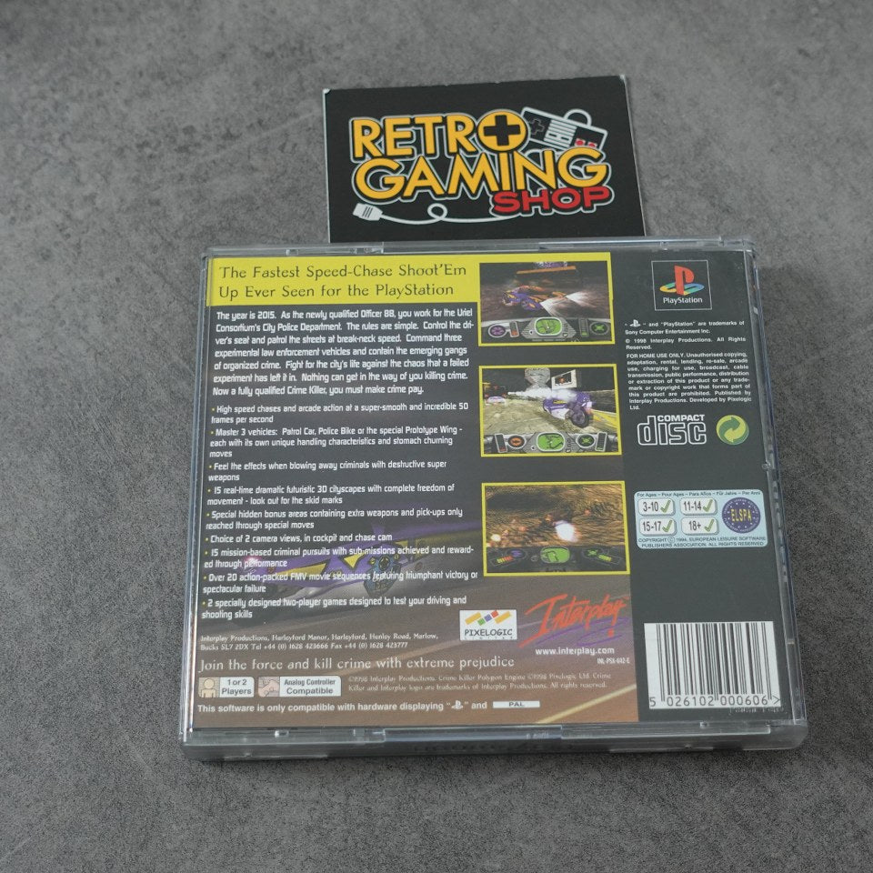 Vendita Crime Killer - Retrogaming Shop
