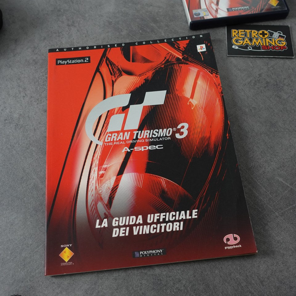 Vendita Gran Turismo 3 A-Spec + Guida Strategica - Retrogaming Shop