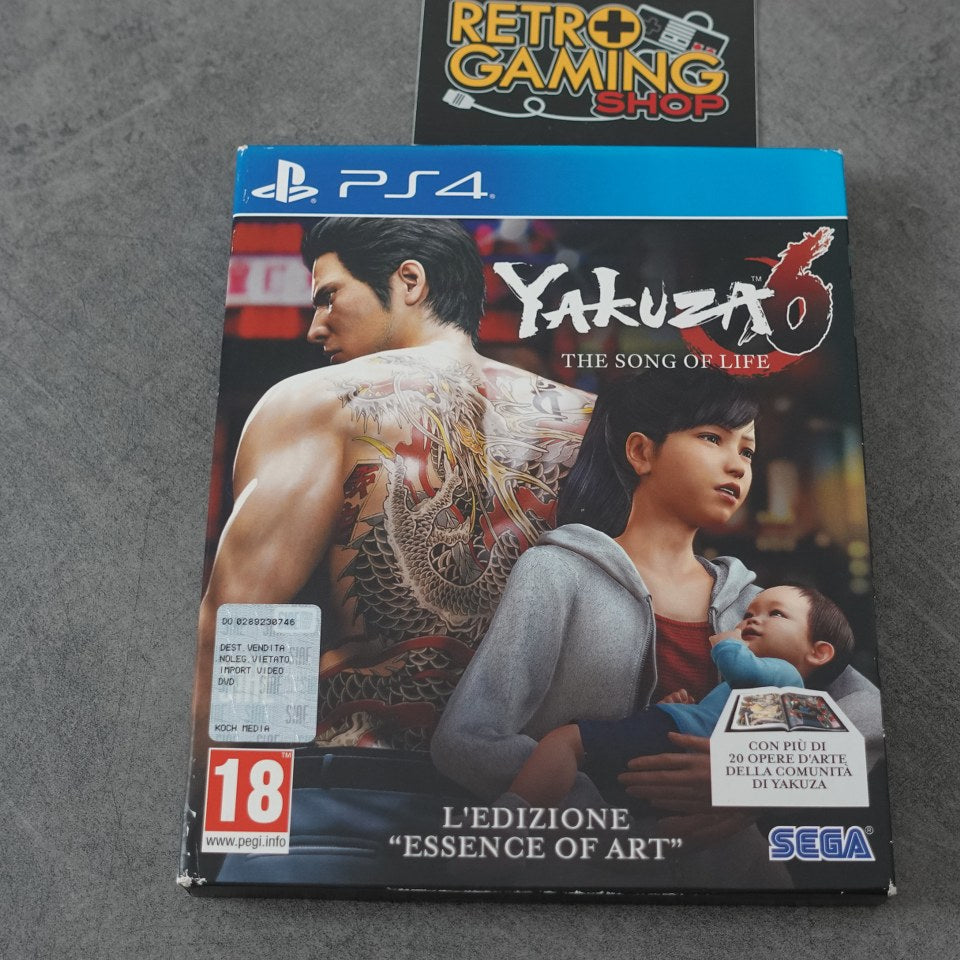 Vendita Yakuza 6 The Song of Life L'edizione Essence of Art - Retrogaming Shop