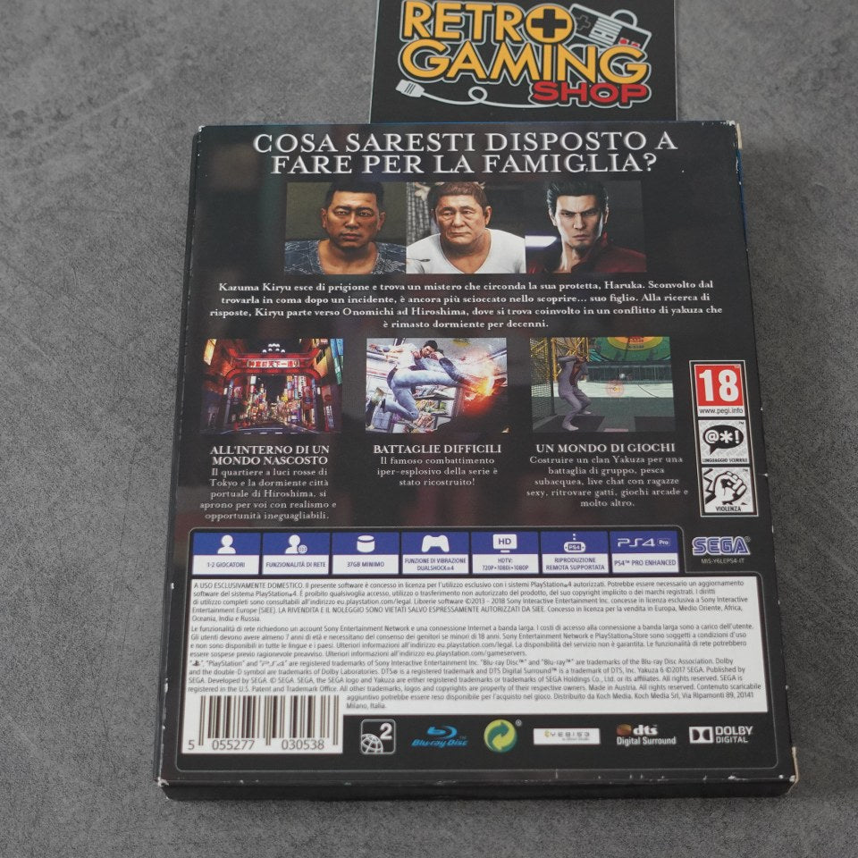 Vendita Yakuza 6 The Song of Life L'edizione Essence of Art - Retrogaming Shop