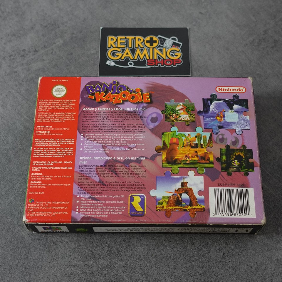 Vendita Banjo Kazooie - Retrogaming Shop