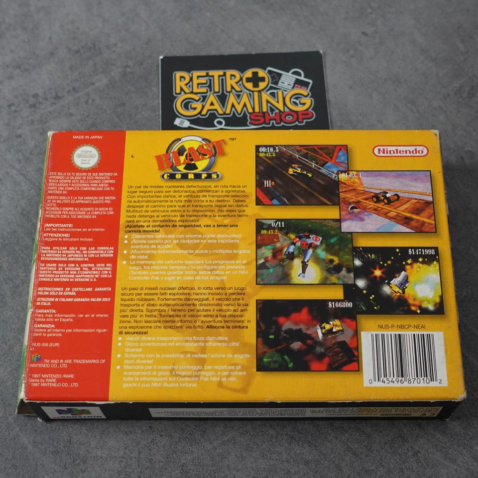 Vendita Blast Corps - Retrogaming Shop
