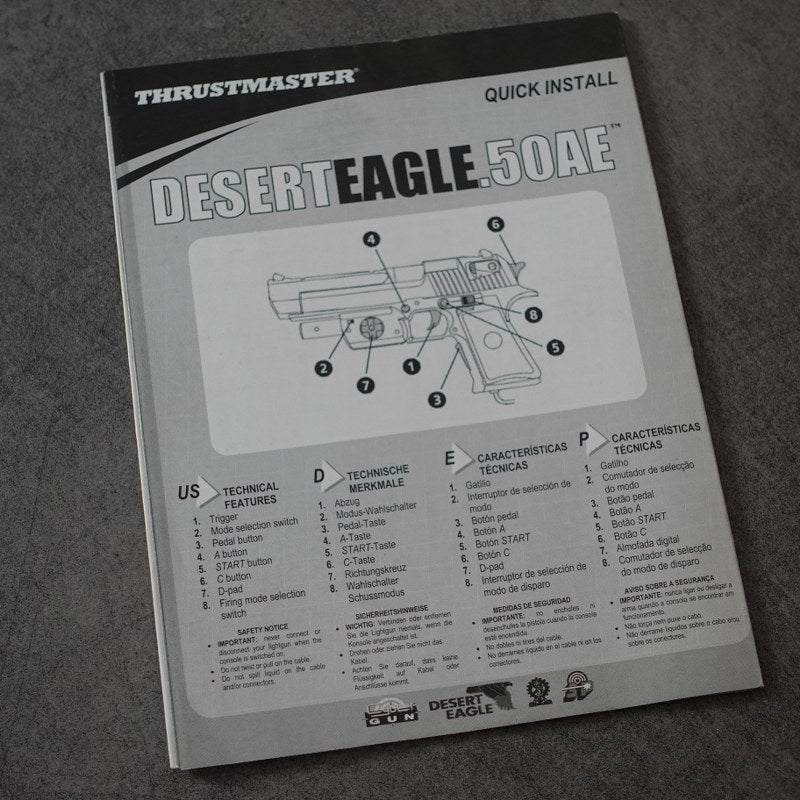 Desert Eagle 50AE Neu