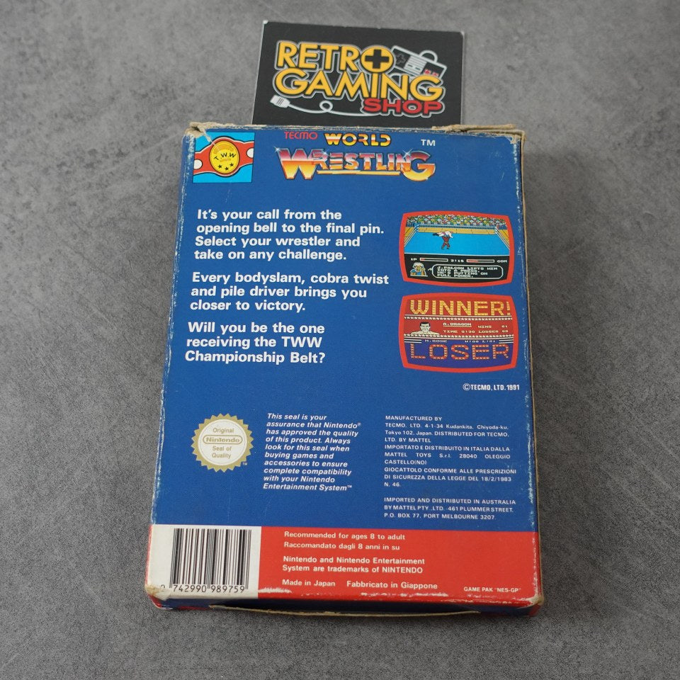 Vendita Tecmo World Wrestling - Retrogaming Shop