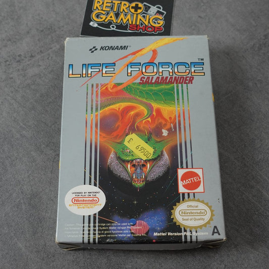 Life Force Salamander Nintendo