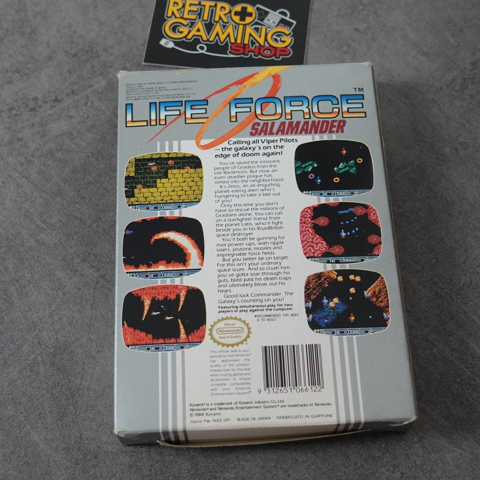 Vendita Life Force Salamander - Retrogaming Shop