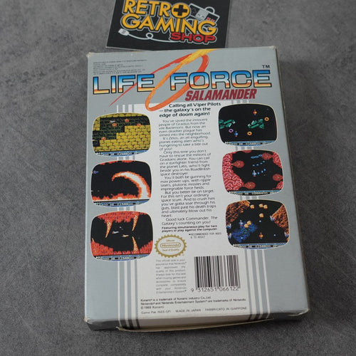 Vendita Life Force Salamander - Retrogaming Shop
