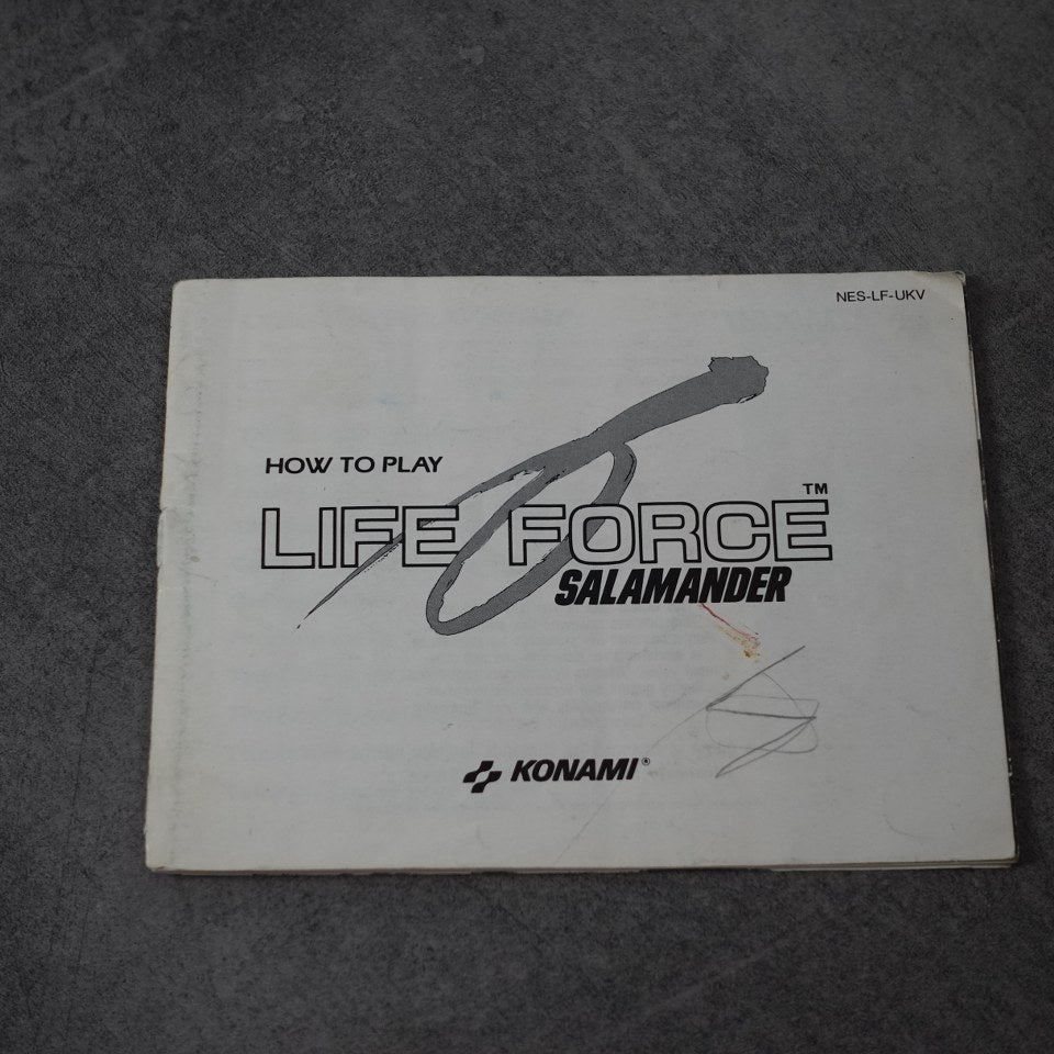 Vendita Life Force Salamander - Retrogaming Shop