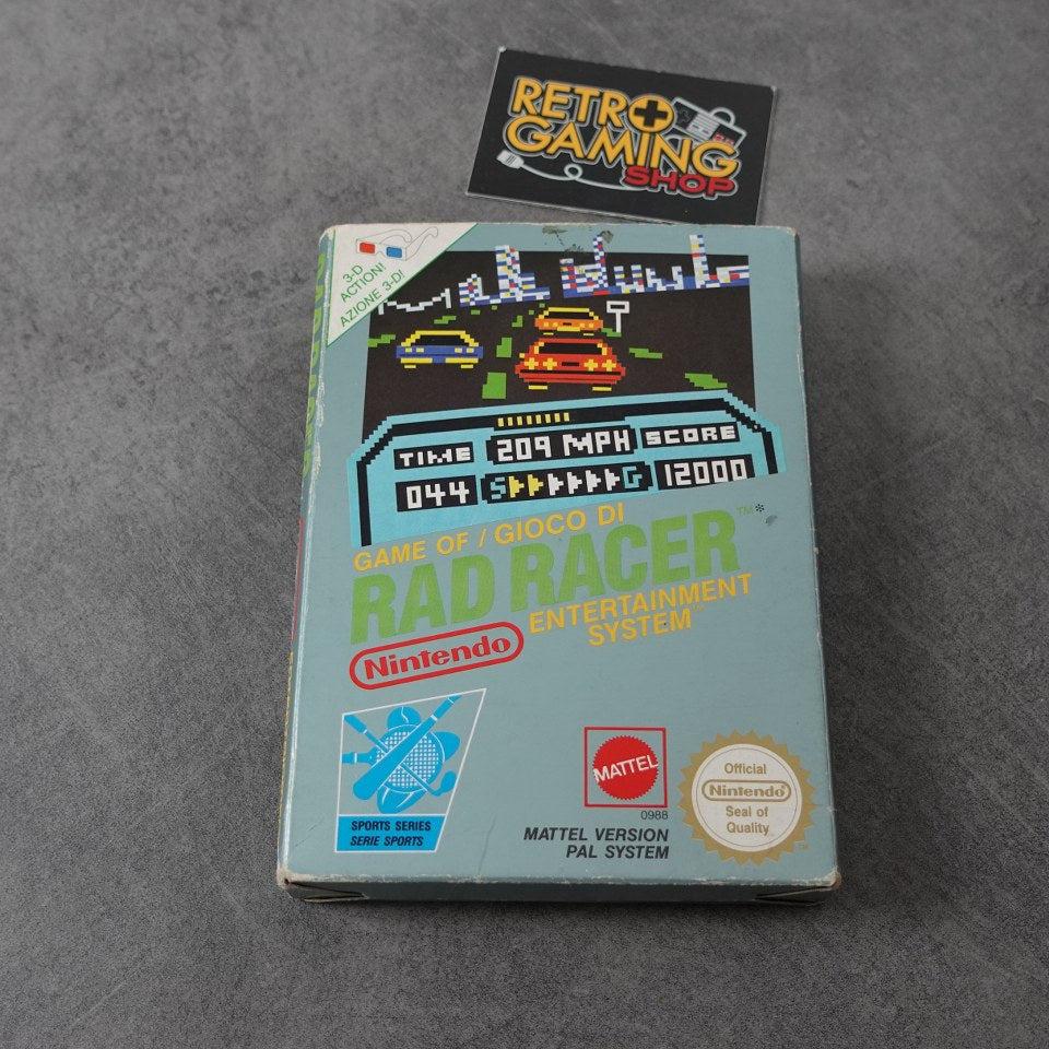 Vendita Rad Racer - Retrogaming Shop