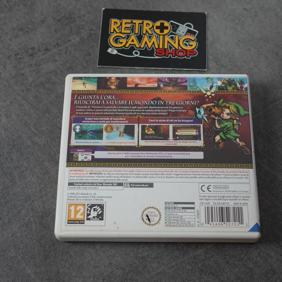 Vendita The Legend Of Zelda: Majora’s Mask 3d - Retrogaming Shop