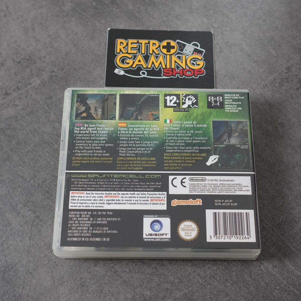 Vendita Splinter Cell Chaos Theory - Retrogaming Shop