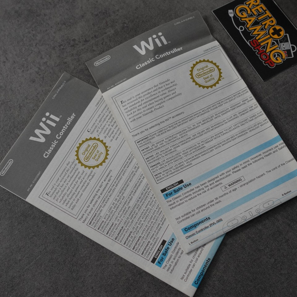 Classic Wii Controller