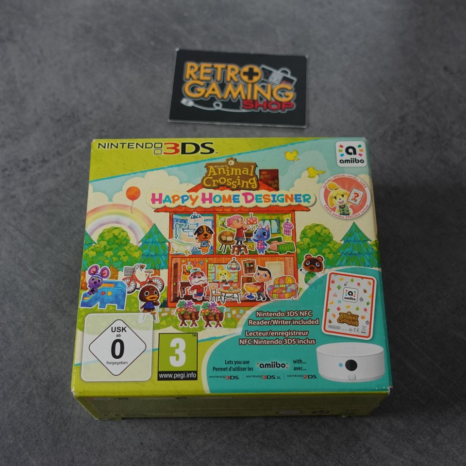 Vendita Animal Crossing Happy Home Designer + NFC Receiver bundle - Retrogaming Shop