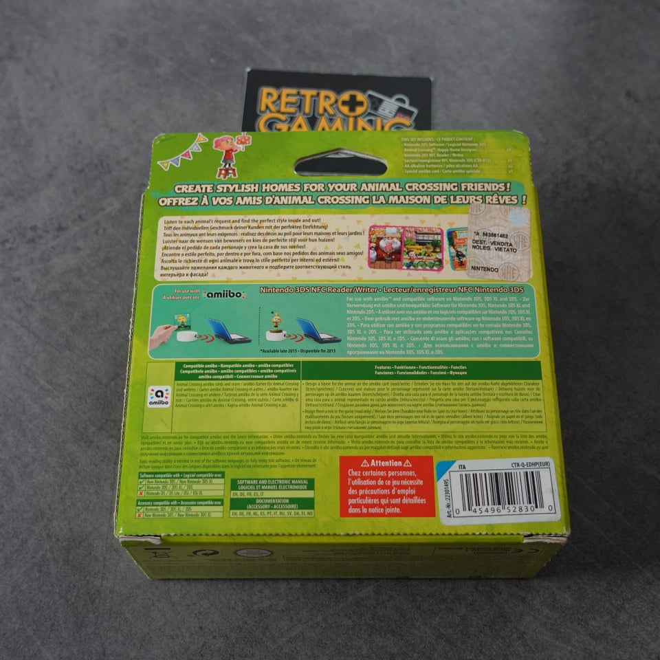 Vendita Animal Crossing Happy Home Designer + NFC Receiver bundle - Retrogaming Shop