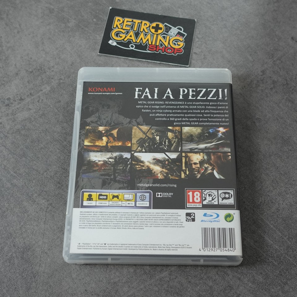 Vendita Metal Gear Rising: Revengeance - Retrogaming Shop