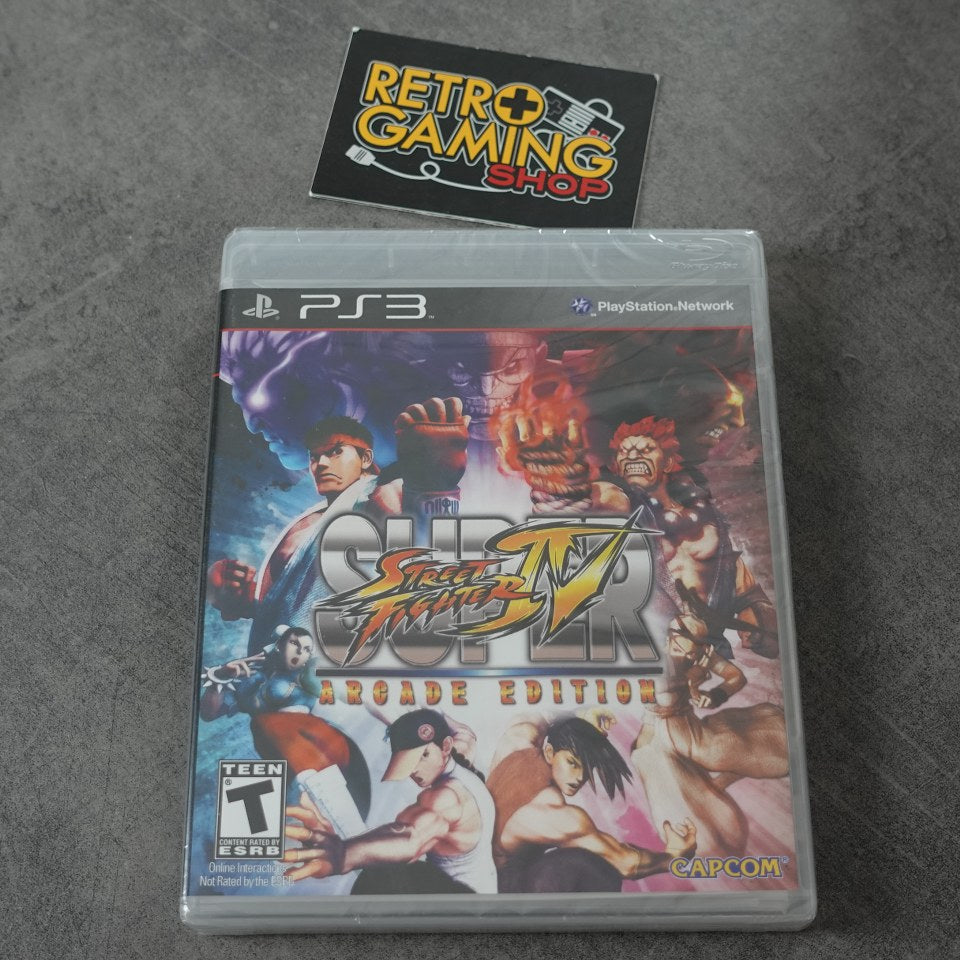 Vendita Super Street Fighter IV Arcade Edition Nuovo - Retrogaming Shop