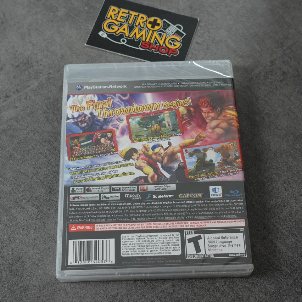 Vendita Super Street Fighter IV Arcade Edition Nuovo - Retrogaming Shop