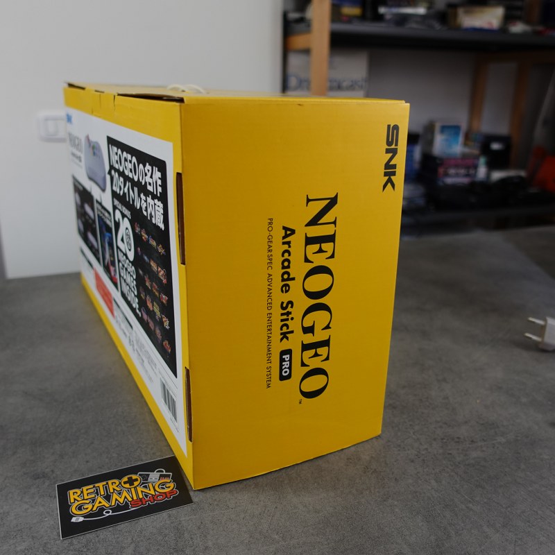 Neo Geo Arcade Stick Pro + Silicon Cover Nuovo