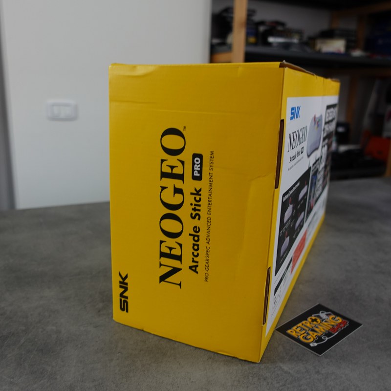 Neo Geo Arcade Stick Pro + Silicon Cover Nuovo