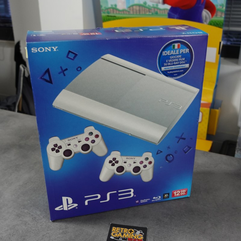 Vendita Playstation 3 Ultraslim 12 GB Classic White - Retrogaming Shop