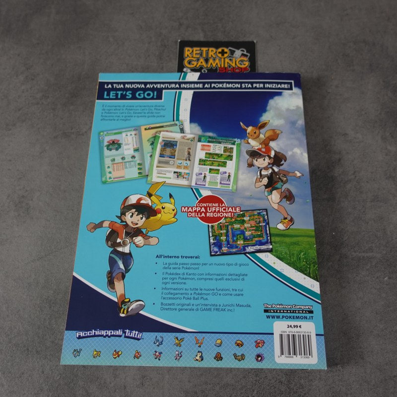 Vendita Guida Strategica e Pokedex Ufficiali Pokemon Let's Go Pikachu! / Let's Go Eevee! - Retrogaming Shop