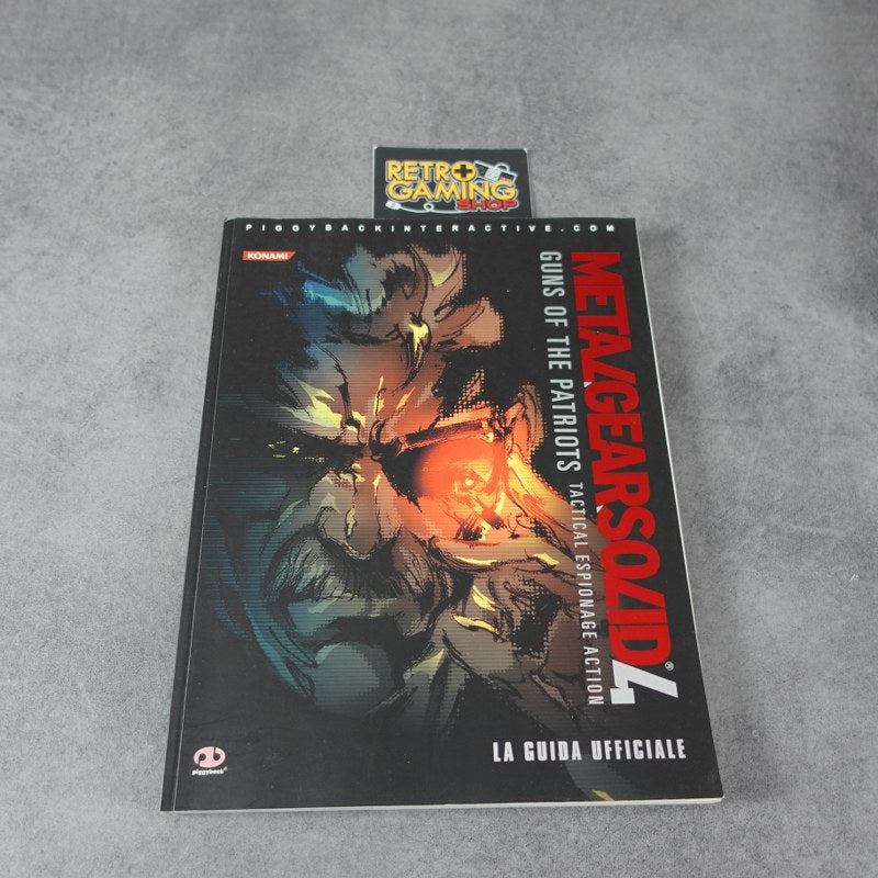 Vendita Metal Gear Solid 4: Guns Of the Patriots La Guida Ufficiale - Retrogaming Shop