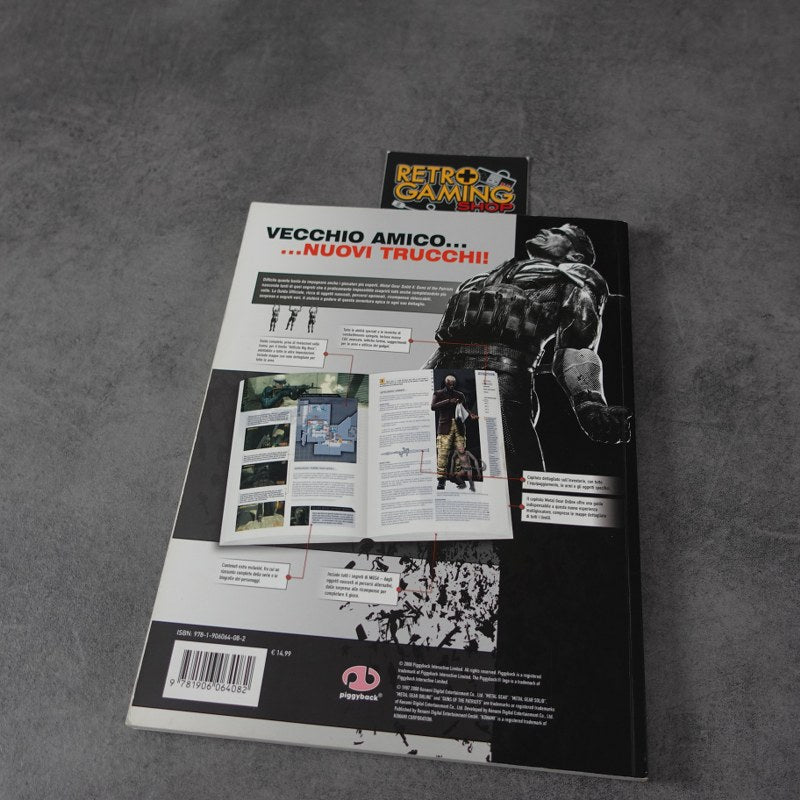 Vendita Metal Gear Solid 4: Guns Of the Patriots La Guida Ufficiale - Retrogaming Shop