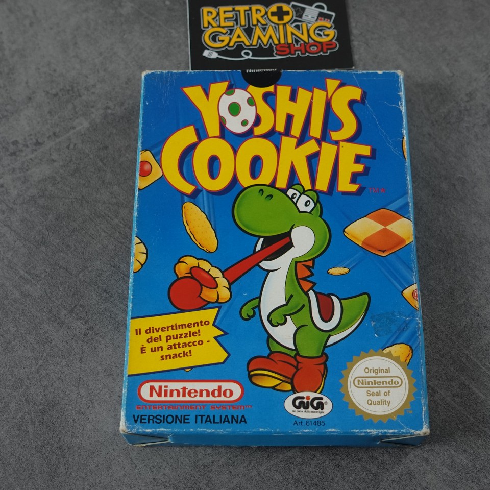 Vendita Yoshi's Cookie GIG - Retrogaming Shop