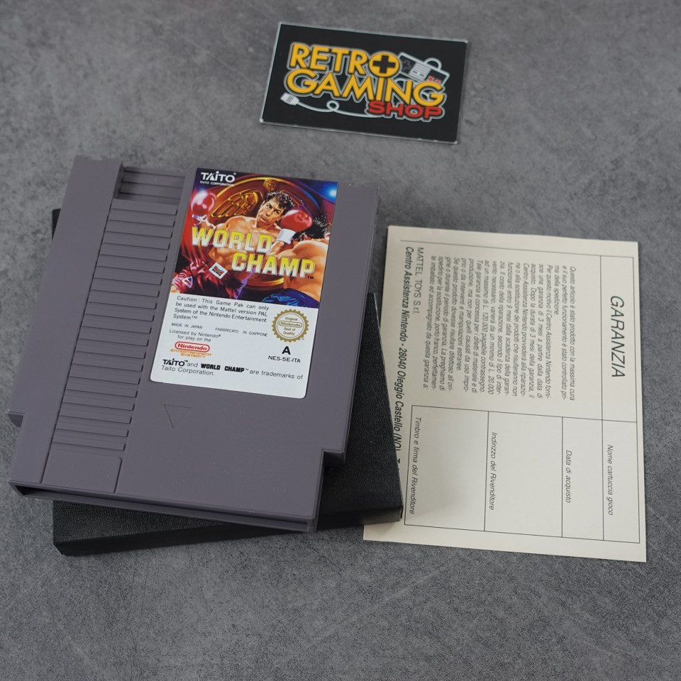 Vendita World Champ - Retrogaming Shop