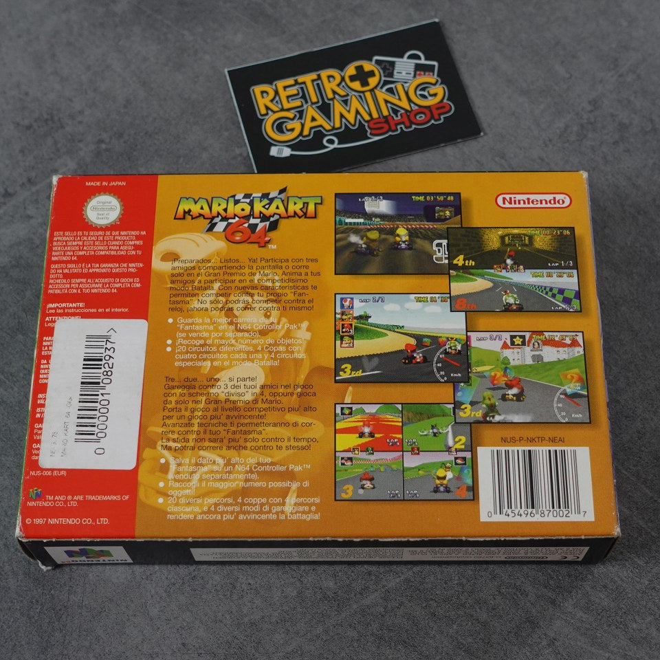 Vendita Mario Kart 64 - Retrogaming Shop