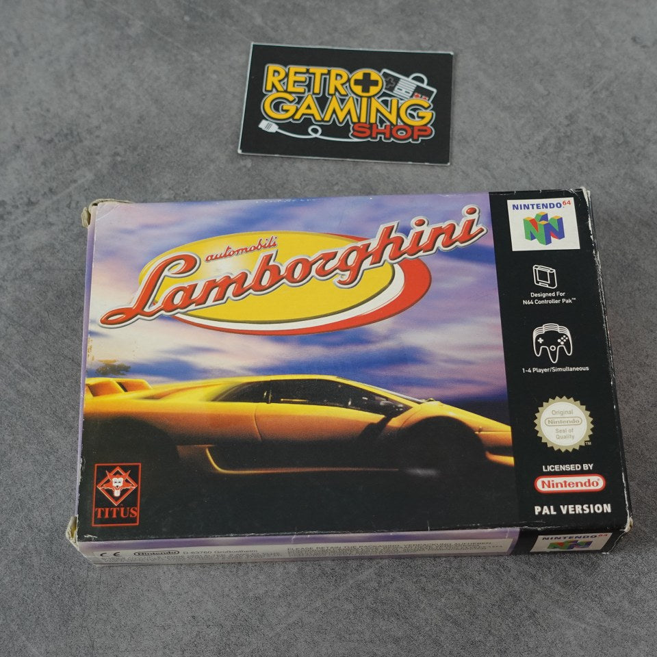 Vendita Automobili Lamborghini - Retrogaming Shop