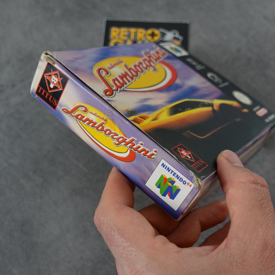 Vendita Automobili Lamborghini - Retrogaming Shop