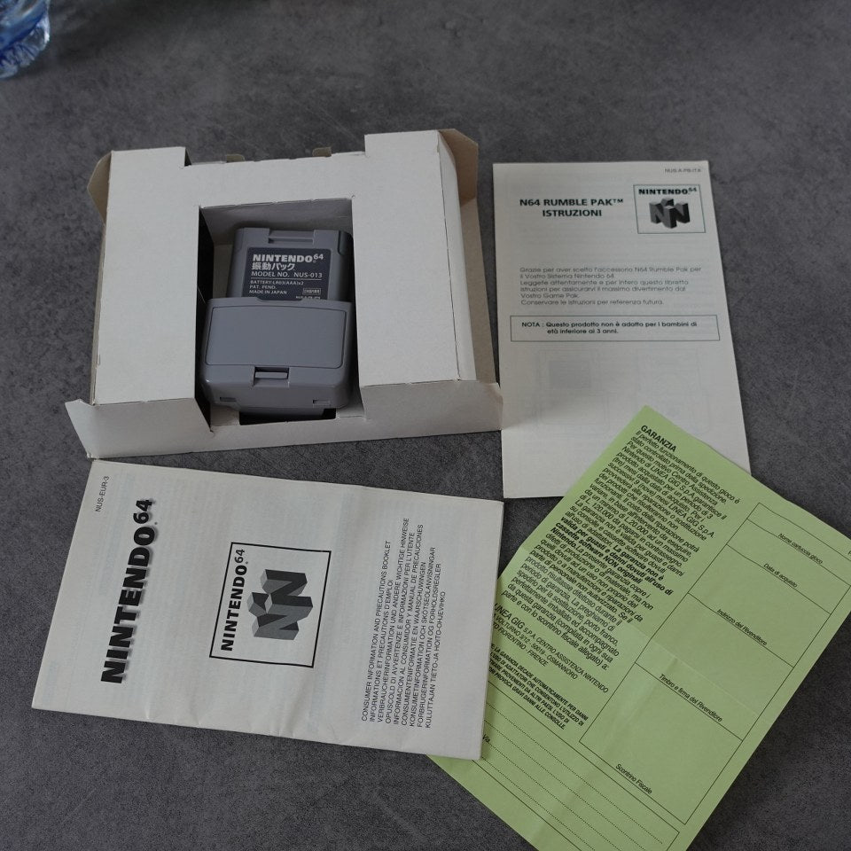 Vendita Nintendo 64 Rumble Pak - Retrogaming Shop
