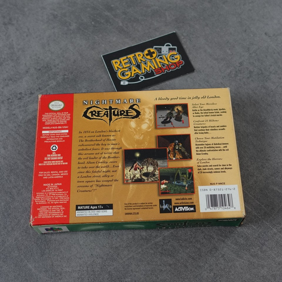 Vendita Nightmare Creatures - Retrogaming Shop
