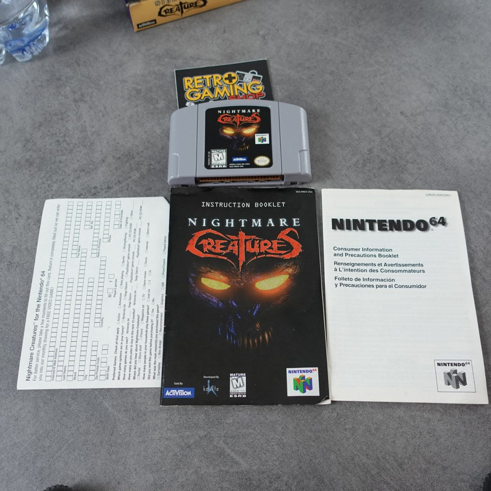 Vendita Nightmare Creatures - Retrogaming Shop