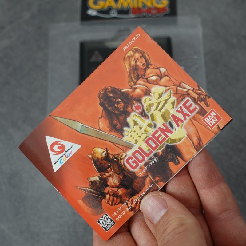 Golden Axe Wonderswan Color