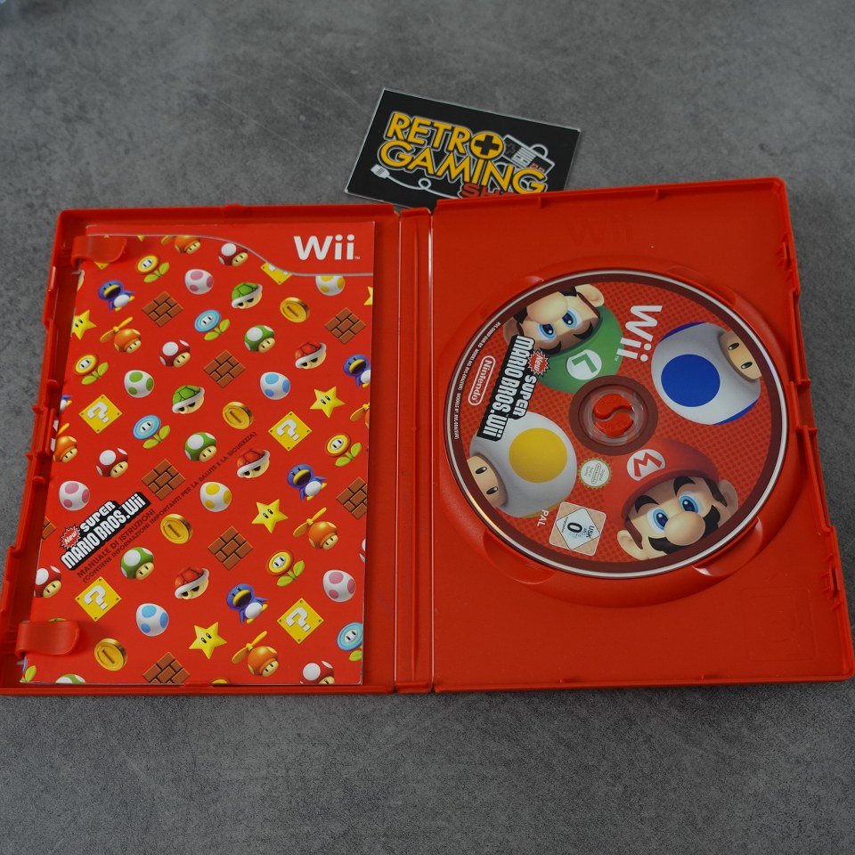 Vendita New Super Mario Bros. Wii - Retrogaming Shop