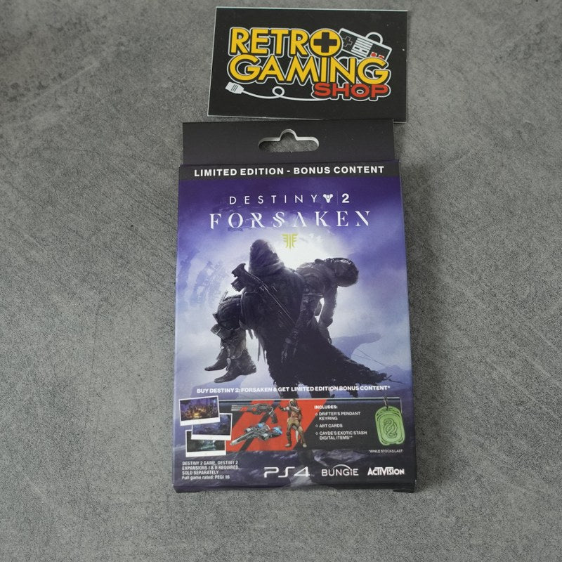Destiny 2 Forsaken Espansione Limited Edition Bonus Content Nuovo