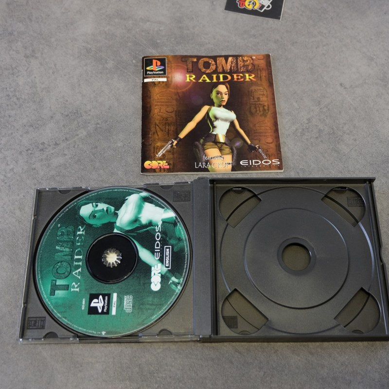 TOMB RAIDER 1 Big Box Black Label COMPLET BOÎTE NOTICE SONY PS1 PAL FRA TOMB RAIDER 1 Big Box Black Label COMPLET BOÎTE NOTICE SONY PS1 PAL FRA