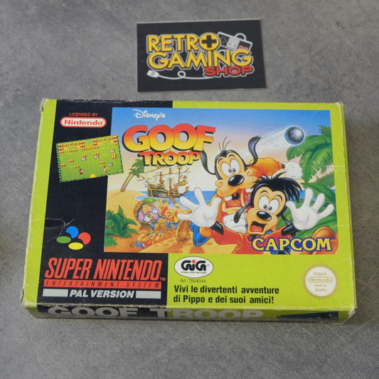 Disney’s Goof Troop Gig Stampato Nintendo