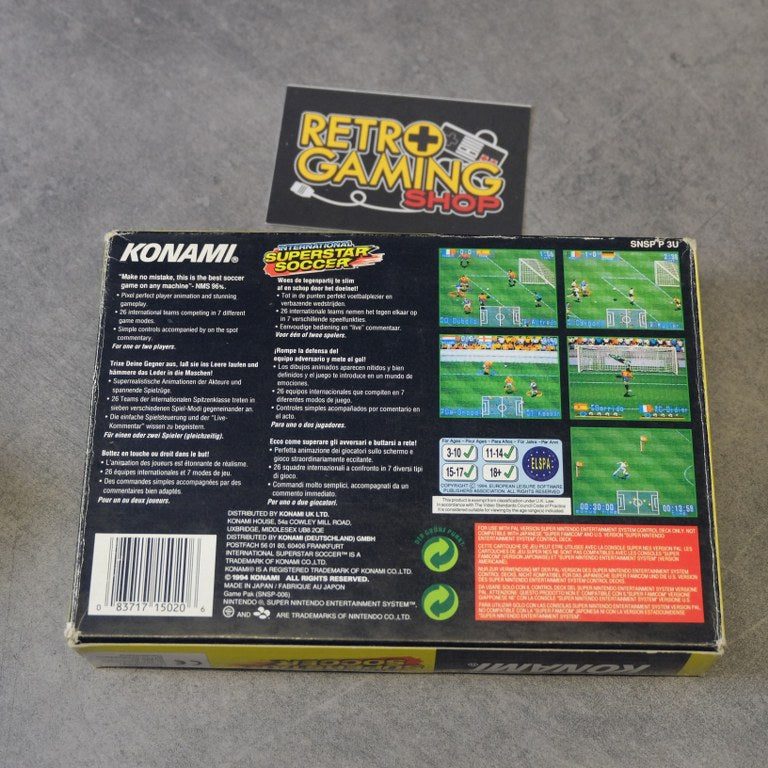 Vendita International Superstar Soccer - Retrogaming Shop