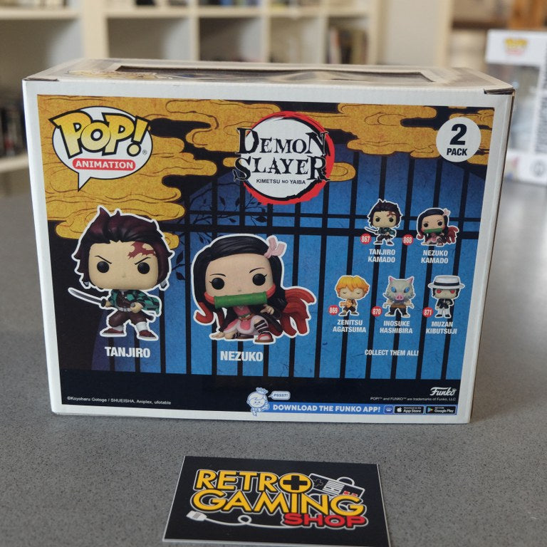 Vendita Demon Slayer Tanjiro & Nezuko 2 Pack - Retrogaming Shop