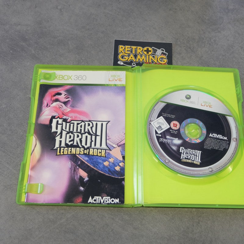 Guitar Hero 3 Legends of Rock Microsoft