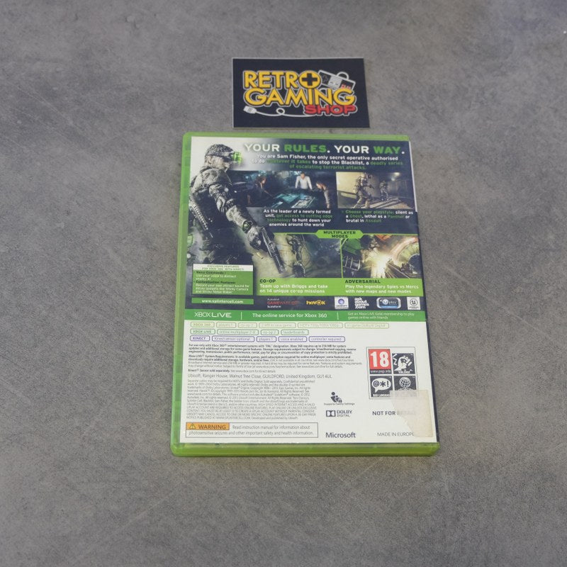 Vendita Splinter Cell Blacklist - Retrogaming Shop