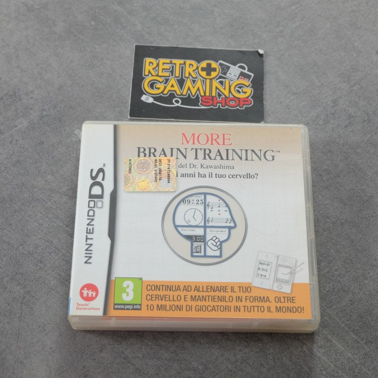 Vendita More Brain Training del Dr. Kawashima. - Retrogaming Shop