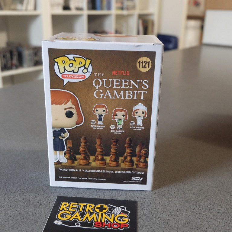 Queen's Gambit Beth Harmon With Trophies 1121 Funko