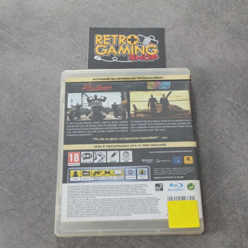 Vendita Grand Theft Auto IV & Episodes From Liberty City - Retrogaming Shop